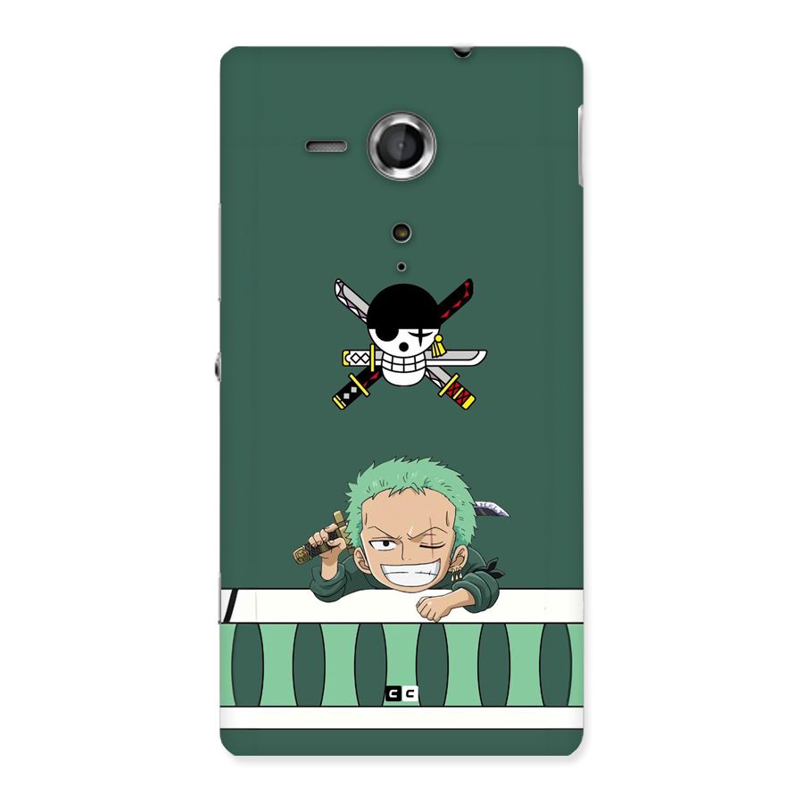 Pirate Hunter Zoro Back Case for Xperia Sp