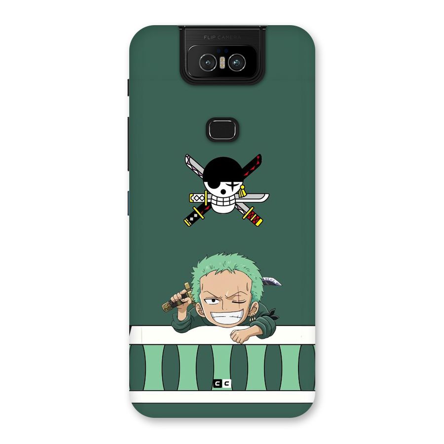 Pirate Hunter Zoro Back Case for Zenfone 6z