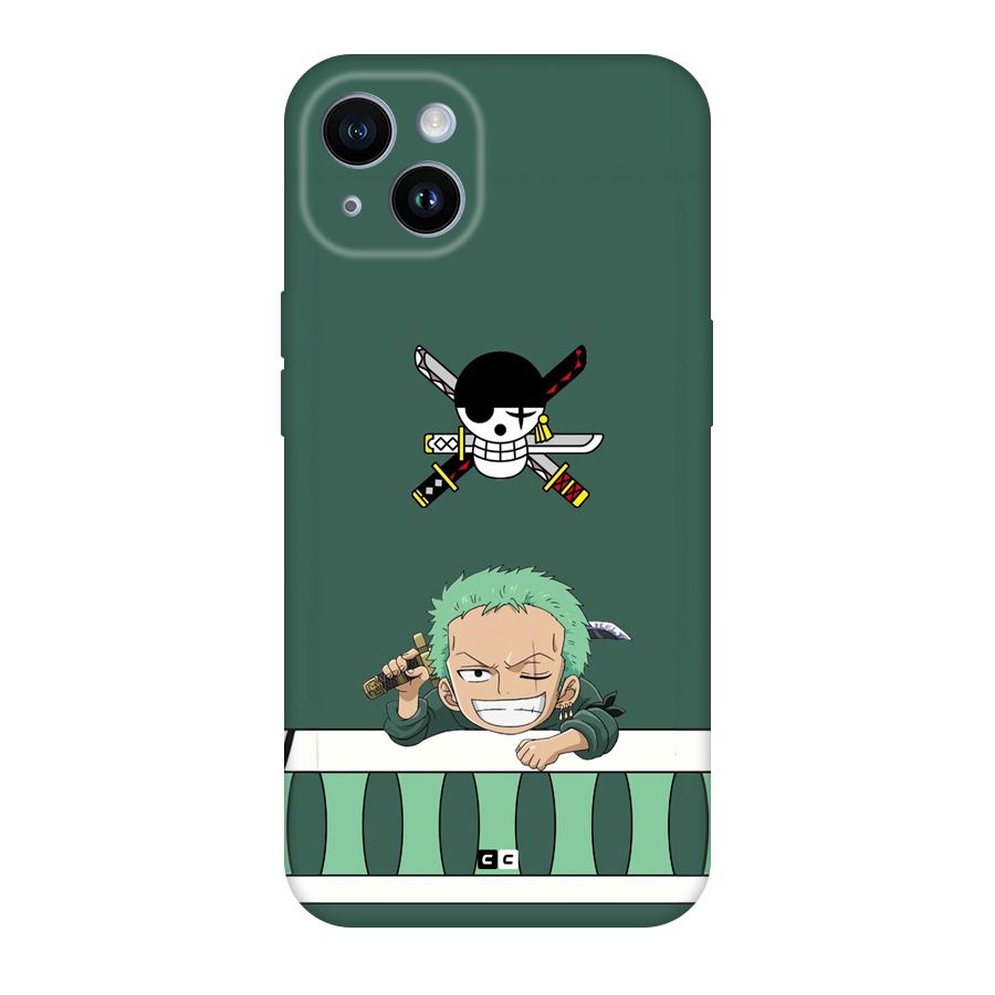 Pirate Hunter Zoro Back Case for iPhone 14