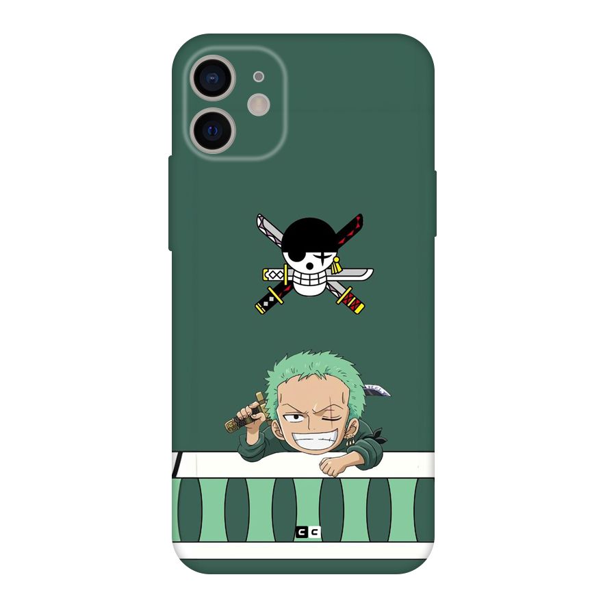 Pirate Hunter Zoro Back Case for iPhone 11