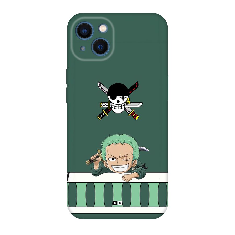 Pirate Hunter Zoro Back Case for iPhone 13