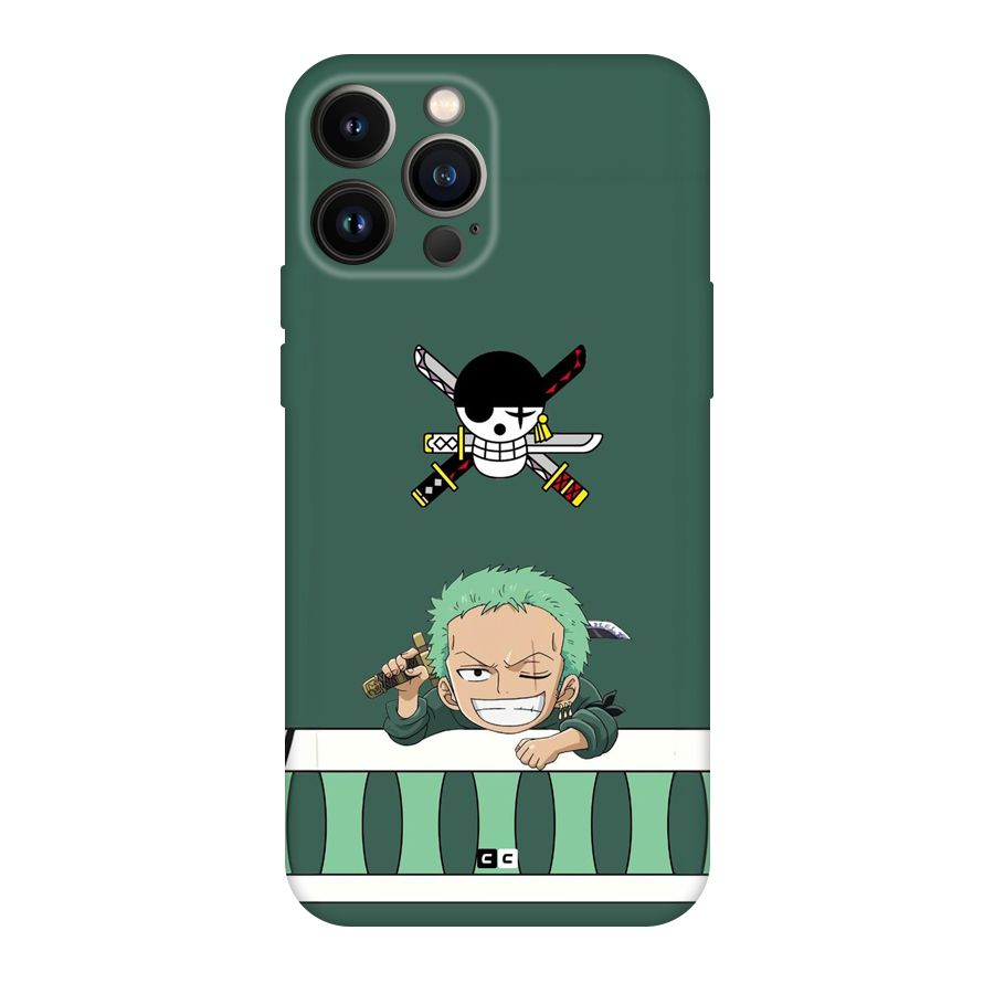 Pirate Hunter Zoro Back Case for iPhone 13 Pro Max