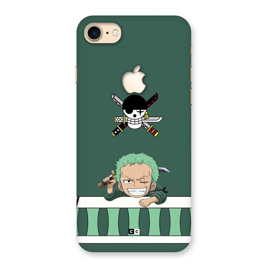 Pirate Hunter Zoro Back Case for iPhone 7 Apple Cut