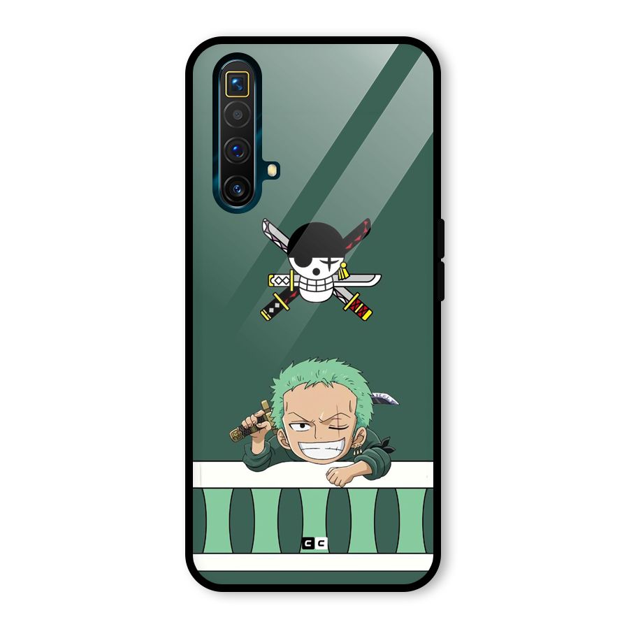 Pirate Hunter Zoro Glass Back Case for Realme X3