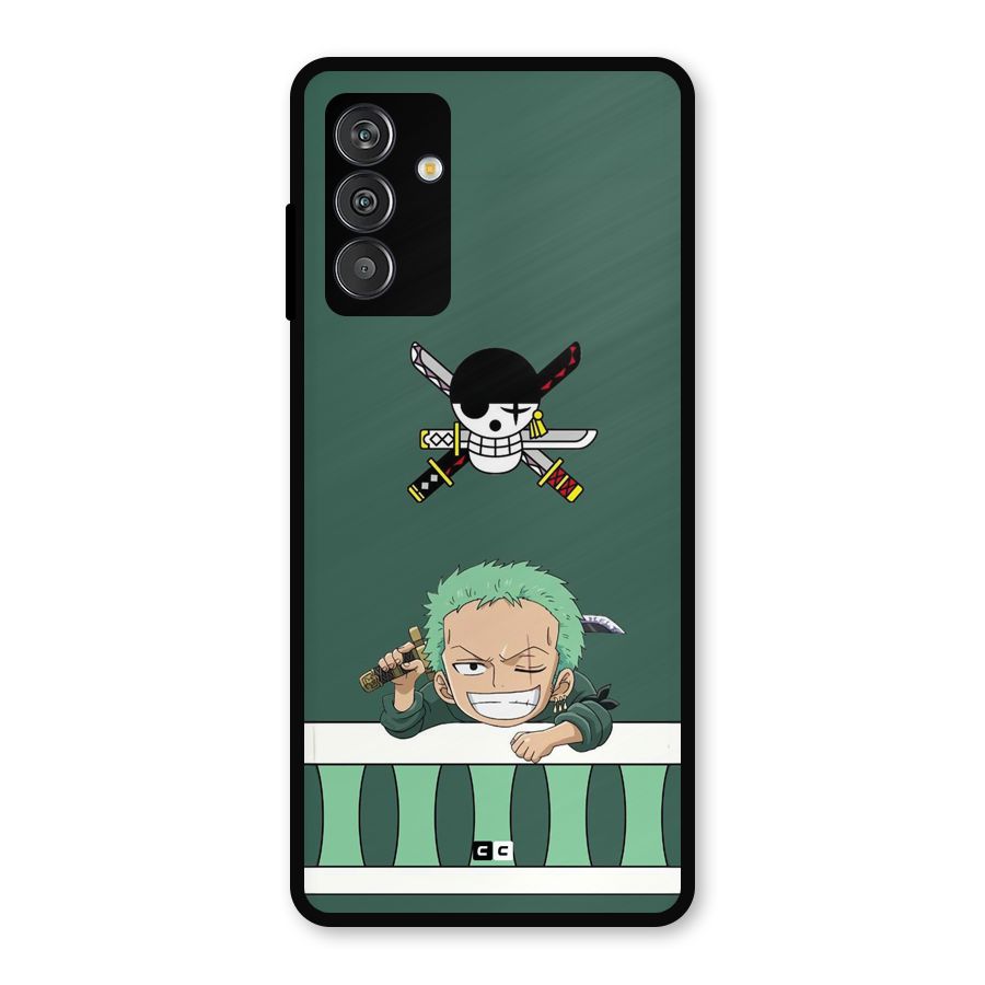 Pirate Hunter Zoro Metal Back Case for Galaxy F13