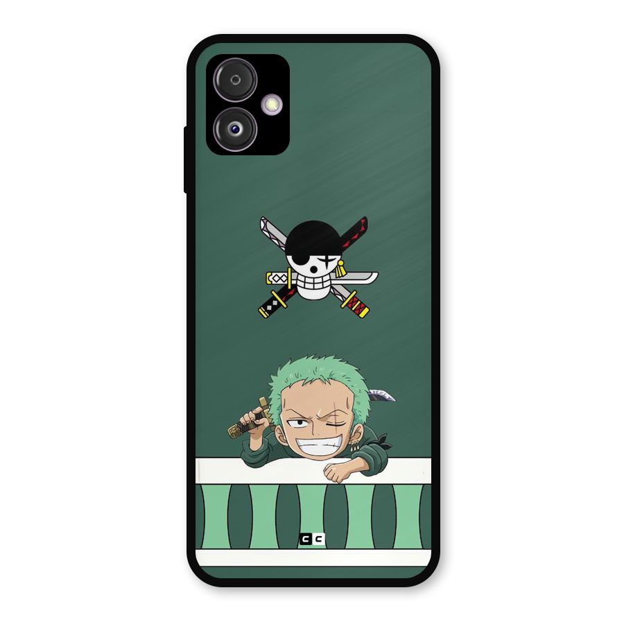 Pirate Hunter Zoro Metal Back Case for Galaxy F14
