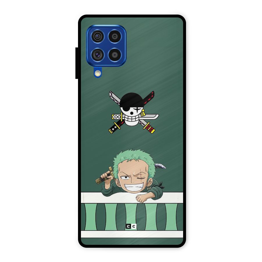 Pirate Hunter Zoro Metal Back Case for Galaxy F62