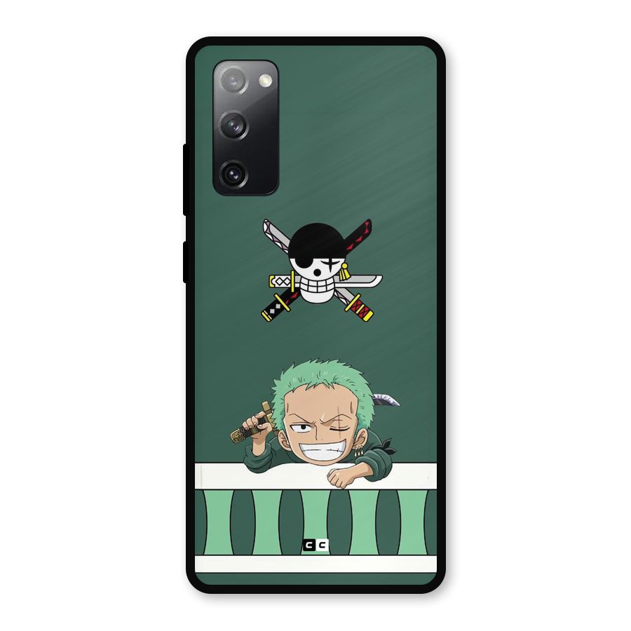 Pirate Hunter Zoro Metal Back Case for Galaxy S20 FE