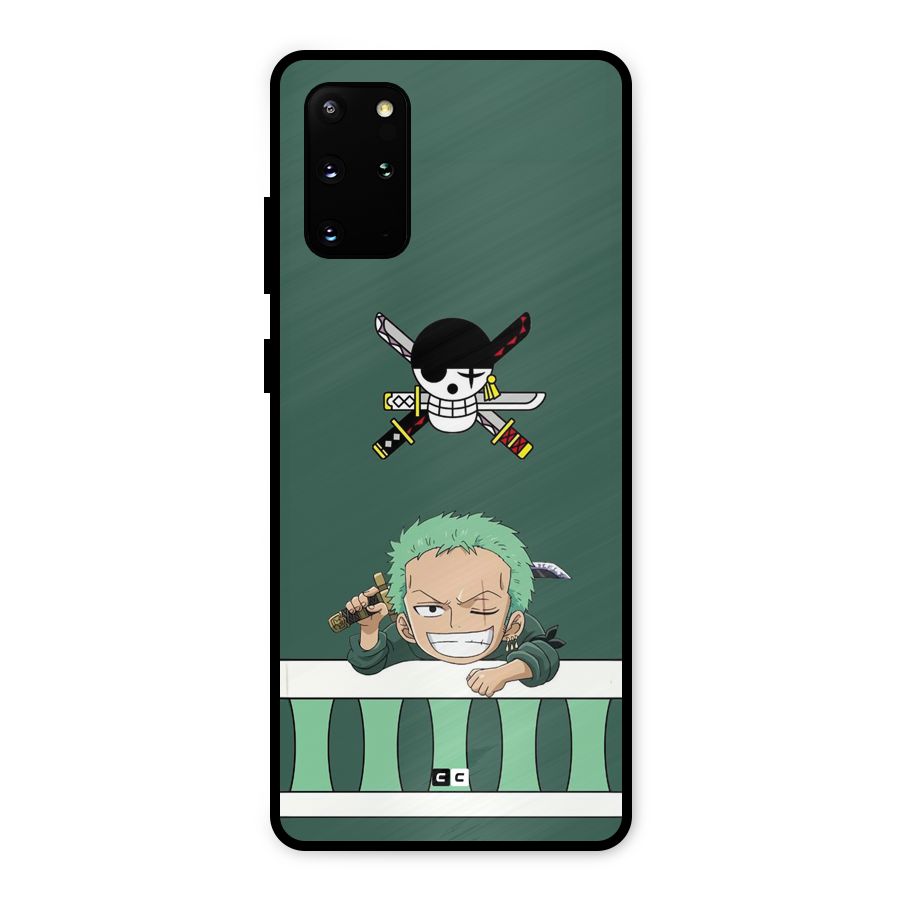 Pirate Hunter Zoro Metal Back Case for Galaxy S20 Plus