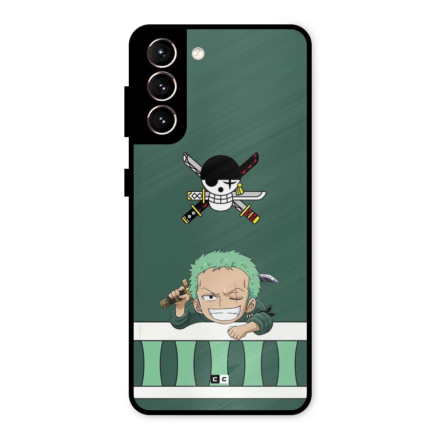 Pirate Hunter Zoro Metal Back Case for Galaxy S21 5G