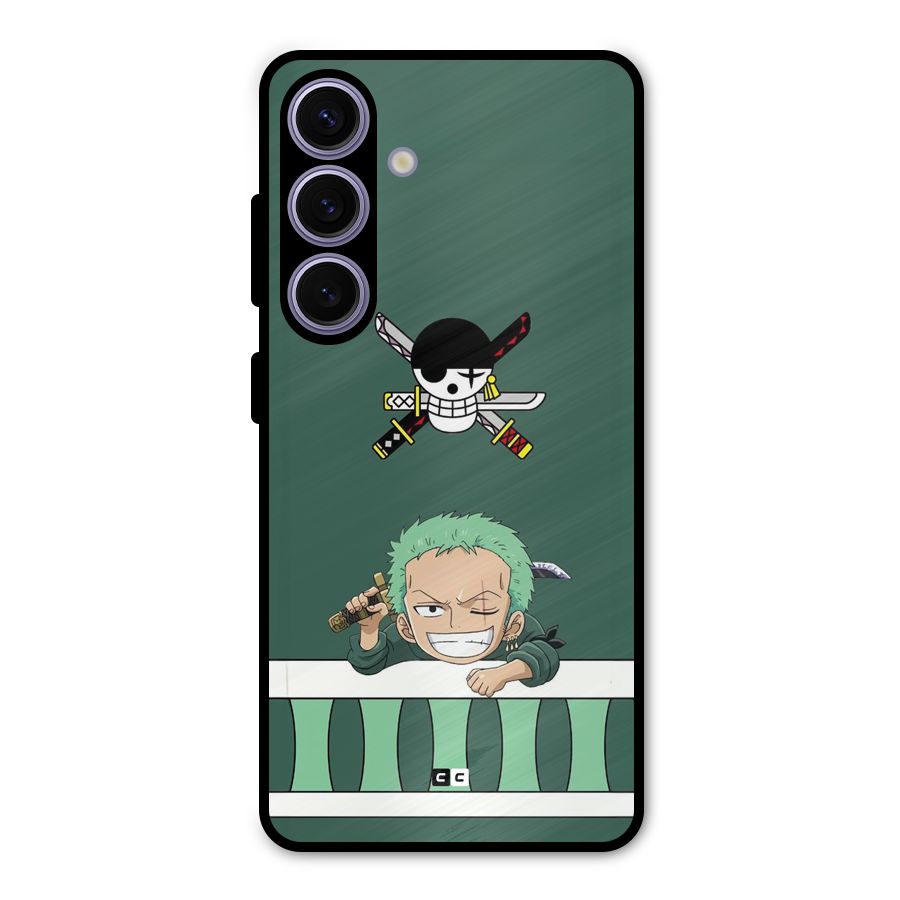 Pirate Hunter Zoro Metal Back Case for Galaxy S24