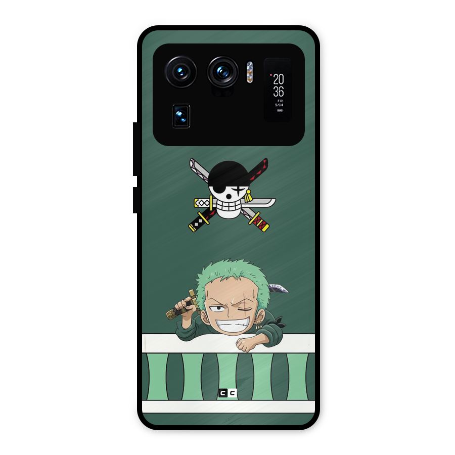 Pirate Hunter Zoro Metal Back Case for Mi 11 Ultra
