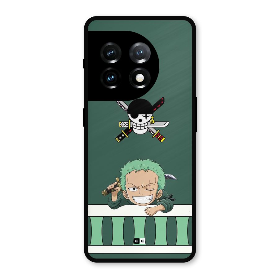 Pirate Hunter Zoro Metal Back Case for OnePlus 11