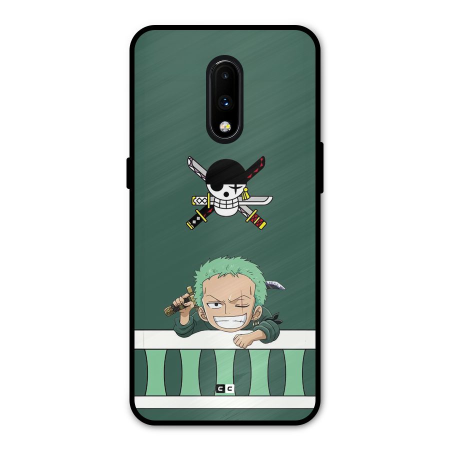 Pirate Hunter Zoro Metal Back Case for OnePlus 7