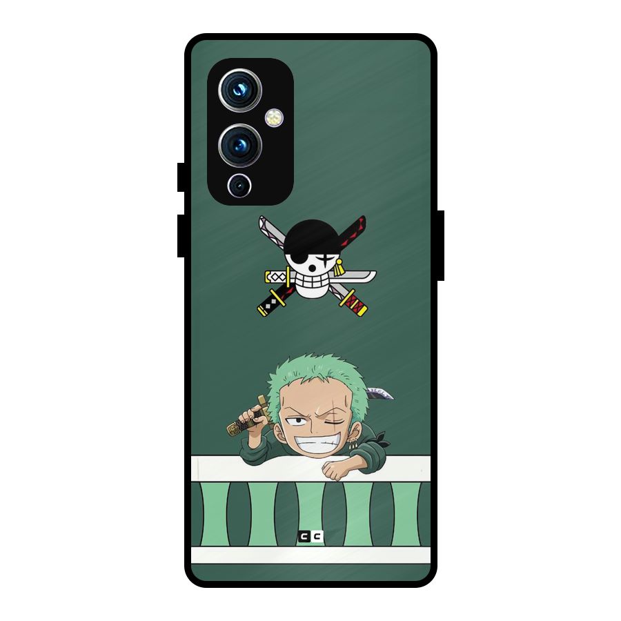 Pirate Hunter Zoro Metal Back Case for OnePlus 9