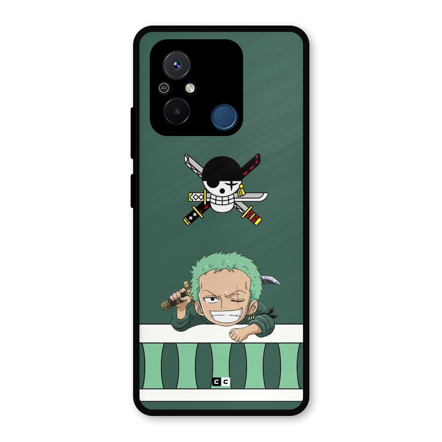 Pirate Hunter Zoro Metal Back Case for Poco C55