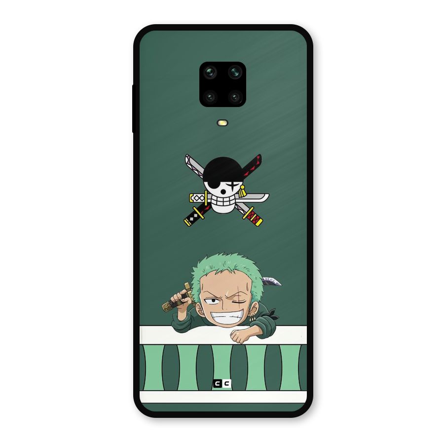 Pirate Hunter Zoro Metal Back Case for Poco M2