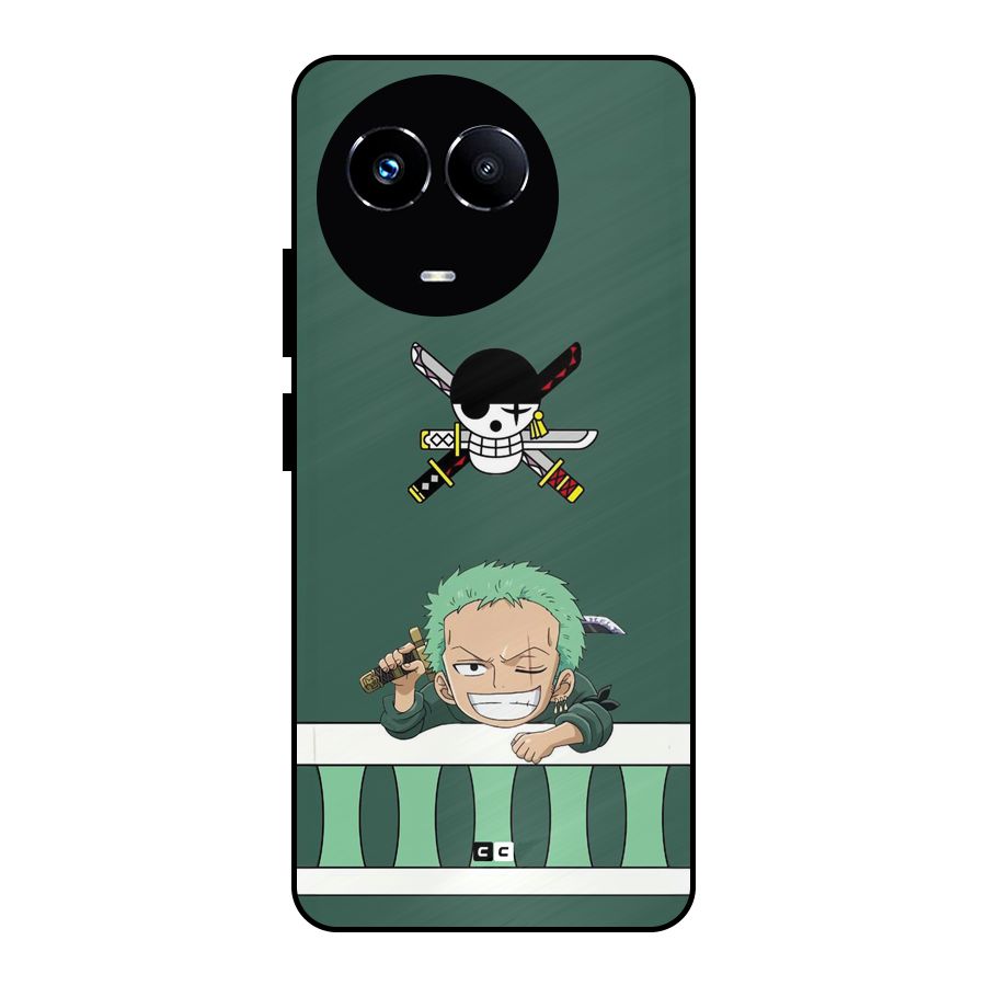Pirate Hunter Zoro Metal Back Case for Realme 11X