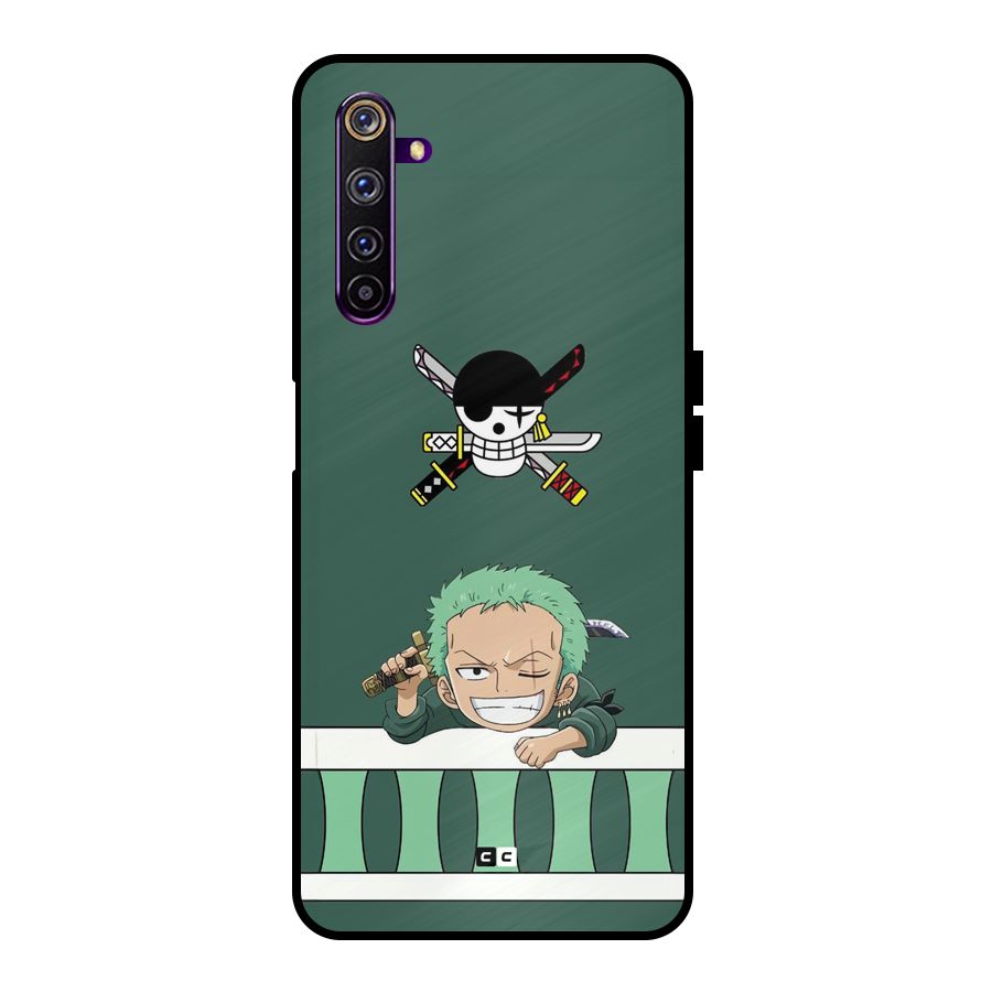 Pirate Hunter Zoro Metal Back Case for Realme 6 Pro