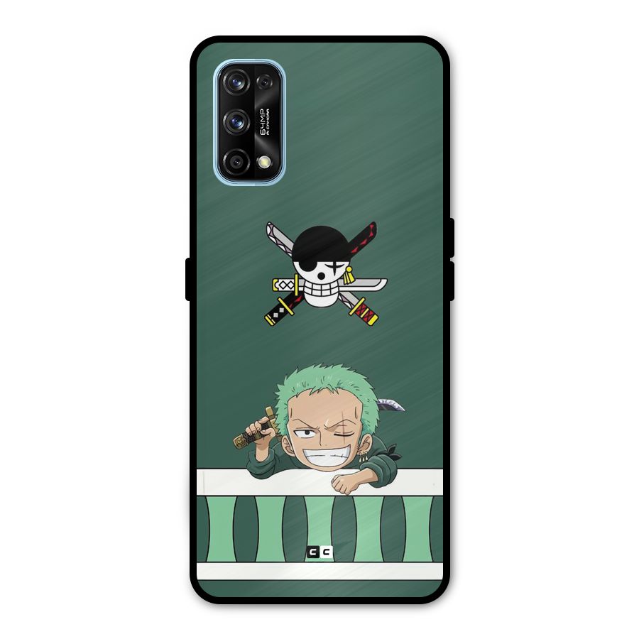 Pirate Hunter Zoro Metal Back Case for Realme 7 Pro
