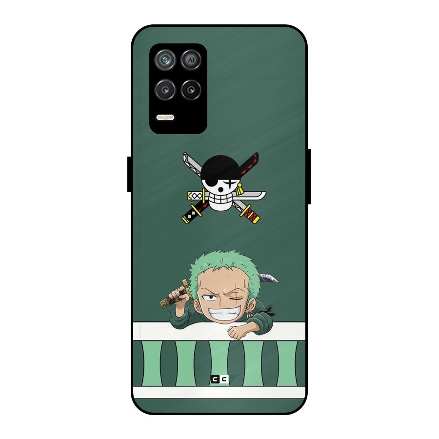 Pirate Hunter Zoro Metal Back Case for Realme 8s 5G