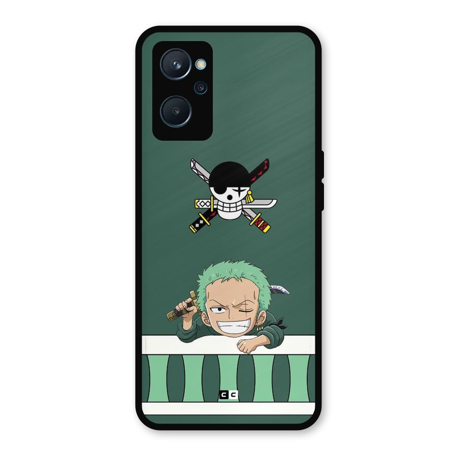 Pirate Hunter Zoro Metal Back Case for Realme 9i