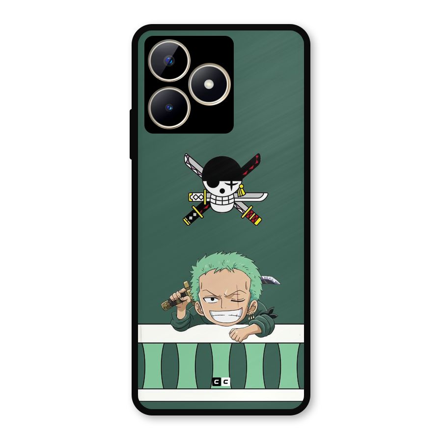 Pirate Hunter Zoro Metal Back Case for Realme C53