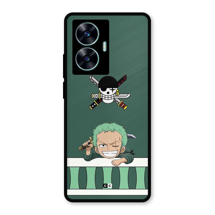 Pirate Hunter Zoro Metal Back Case for Realme C55