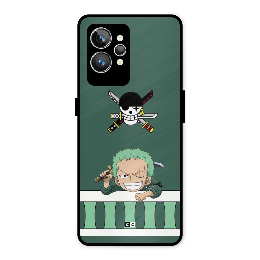 Pirate Hunter Zoro Metal Back Case for Realme GT2 Pro