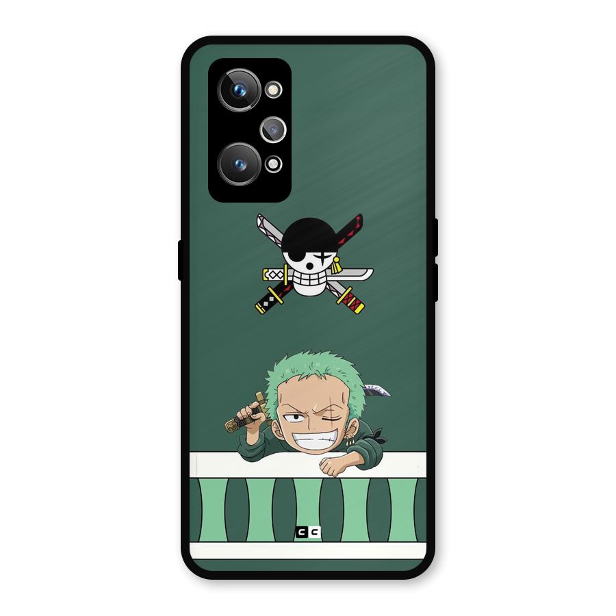 Pirate Hunter Zoro Metal Back Case for Realme GT 2