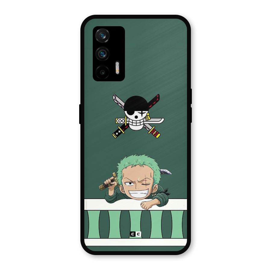 Pirate Hunter Zoro Metal Back Case for Realme GT 5G