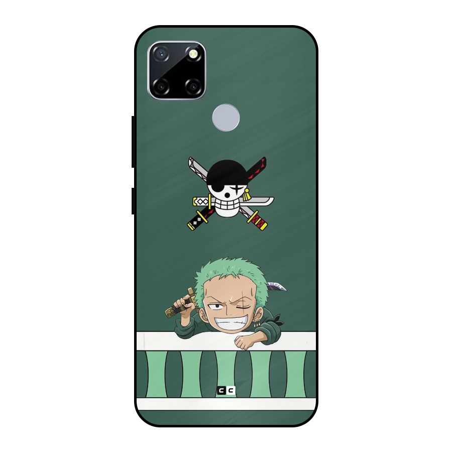 Pirate Hunter Zoro Metal Back Case for Realme Narzo 20