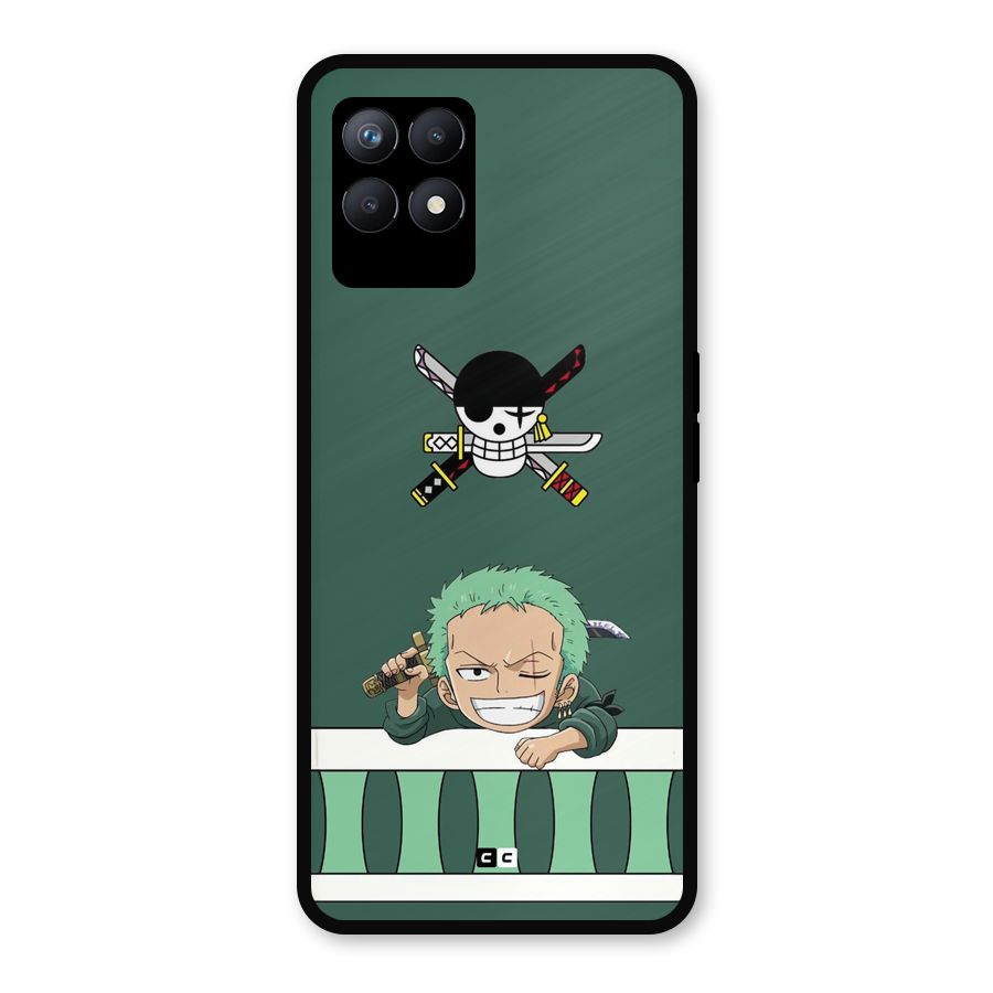 Pirate Hunter Zoro Metal Back Case for Realme Narzo 50