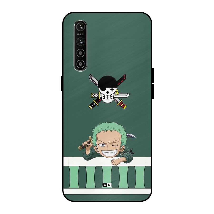 Pirate Hunter Zoro Metal Back Case for Realme XT