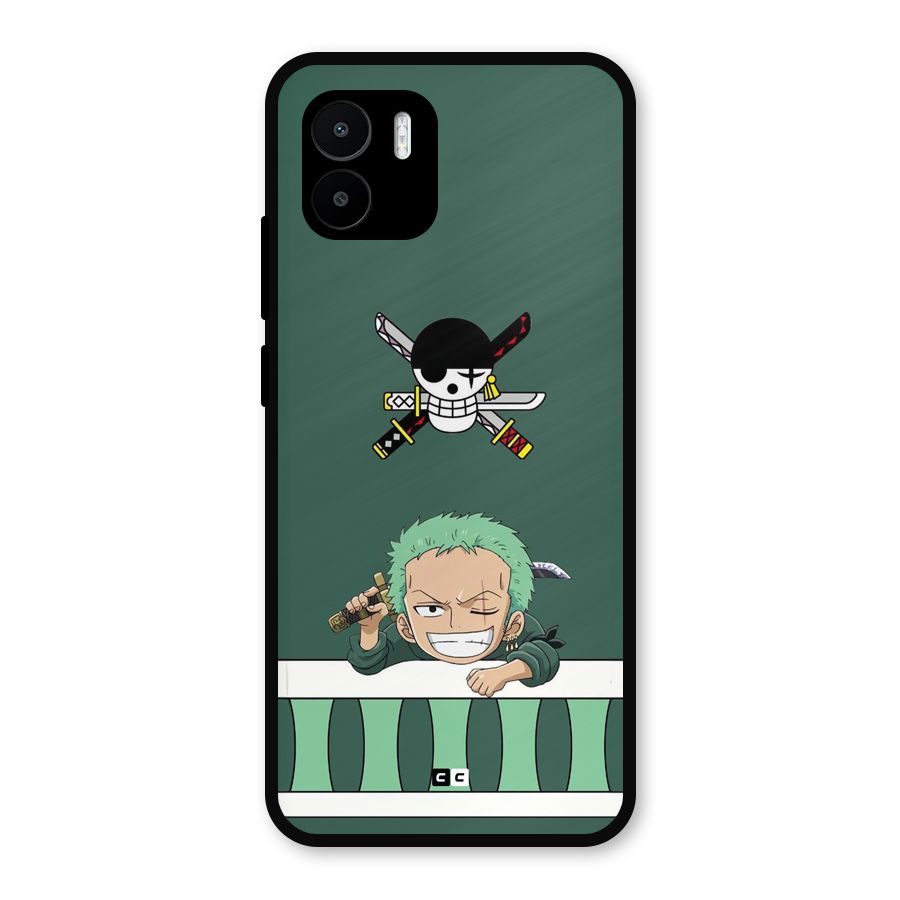 Pirate Hunter Zoro Metal Back Case for Redmi A1