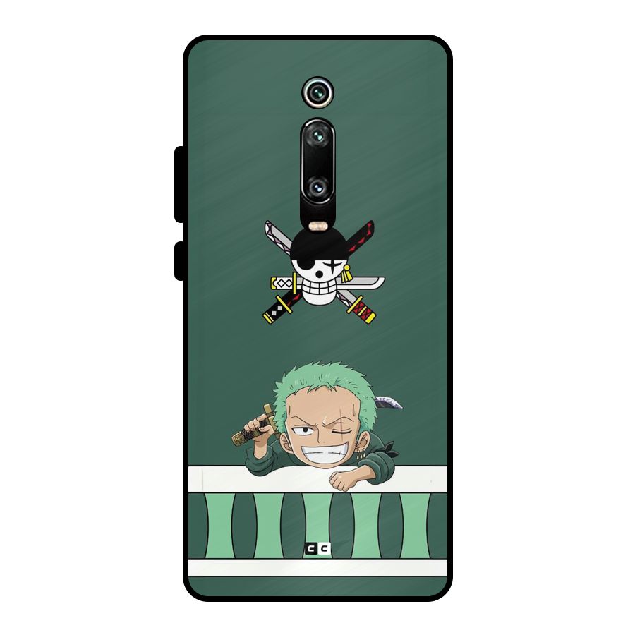 Pirate Hunter Zoro Metal Back Case for Redmi K20