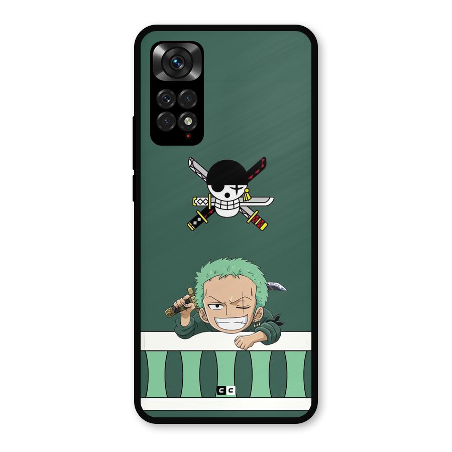 Pirate Hunter Zoro Metal Back Case for Redmi Note 11s