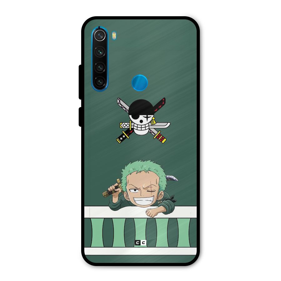 Pirate Hunter Zoro Metal Back Case for Redmi Note 8