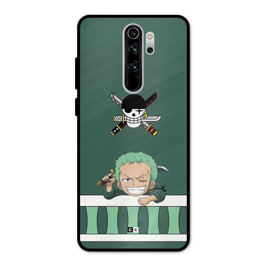 Pirate Hunter Zoro Metal Back Case for Redmi Note 8 Pro