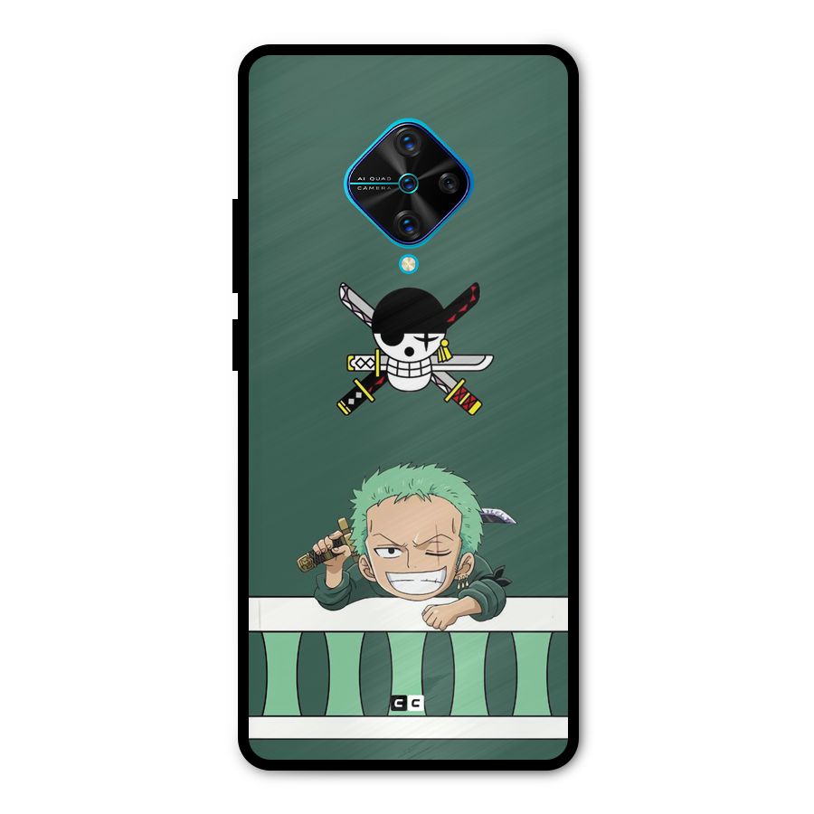 Pirate Hunter Zoro Metal Back Case for Vivo S1 Pro