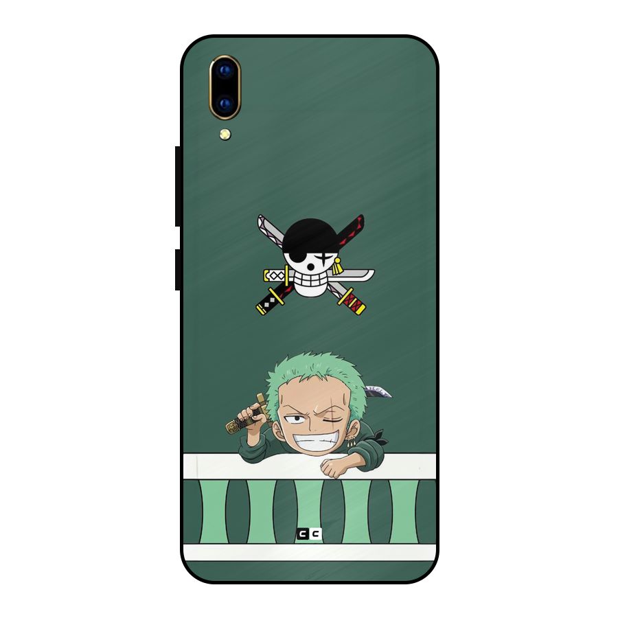 Pirate Hunter Zoro Metal Back Case for Vivo V11 Pro