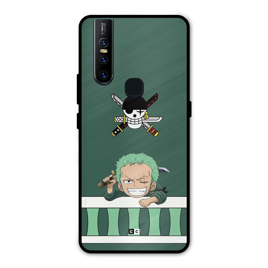 Pirate Hunter Zoro Metal Back Case for Vivo V15