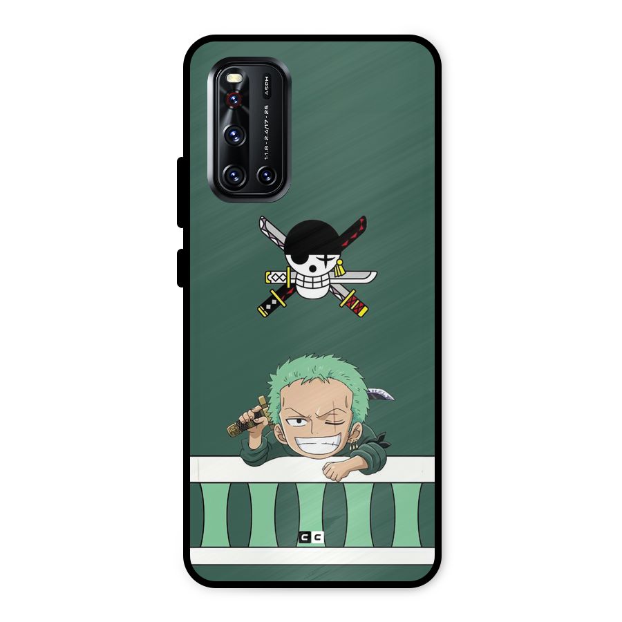 Pirate Hunter Zoro Metal Back Case for Vivo V19