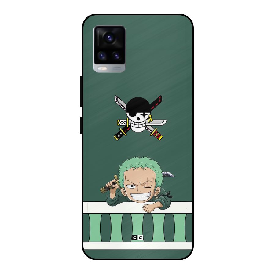 Pirate Hunter Zoro Metal Back Case for Vivo V20