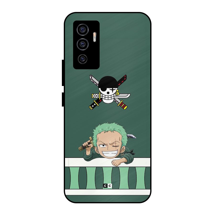 Pirate Hunter Zoro Metal Back Case for Vivo V23e