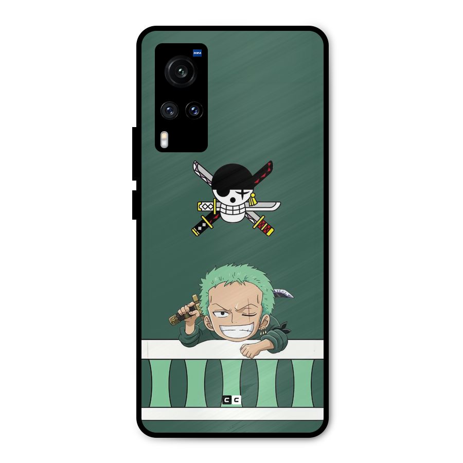 Pirate Hunter Zoro Metal Back Case for Vivo X60
