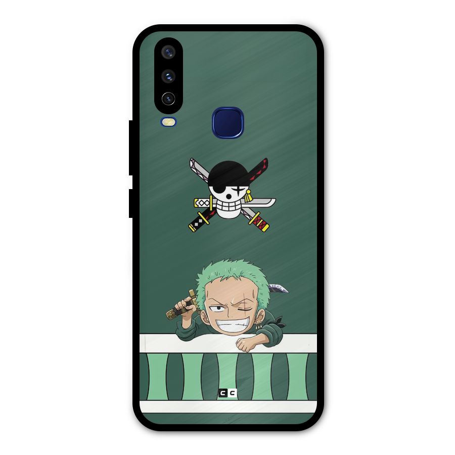 Pirate Hunter Zoro Metal Back Case for Vivo Y15