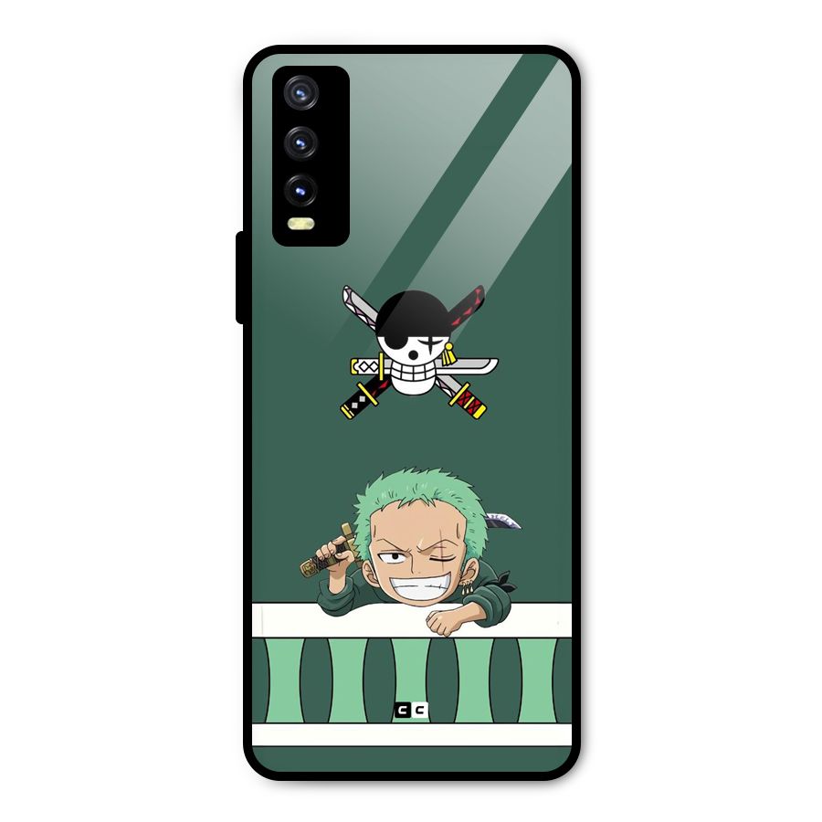 Pirate Hunter Zoro Metal Back Case for Vivo Y20g