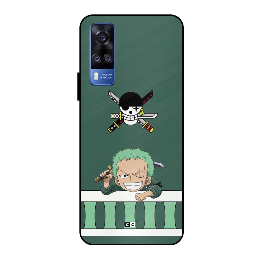 Pirate Hunter Zoro Metal Back Case for Vivo Y51
