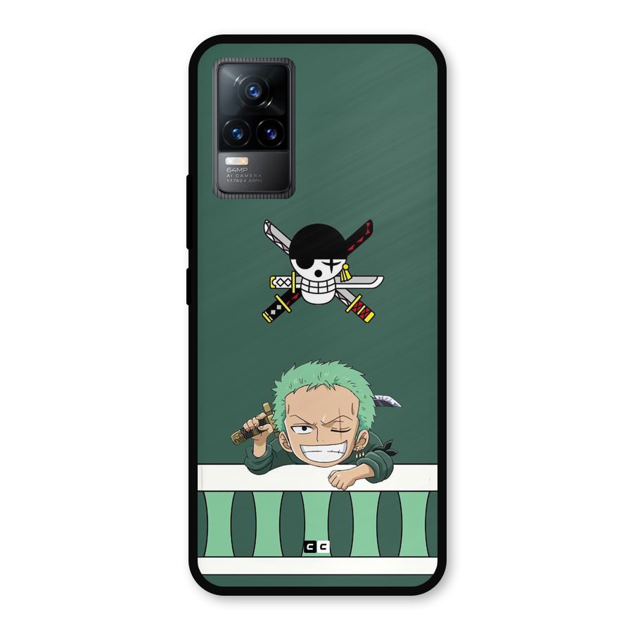 Pirate Hunter Zoro Metal Back Case for Vivo Y73